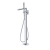 RAK Mercury Freestanding Bath Shower Mixer Tap - Chrome | Thumbnail Image