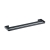 RAK Moon Double Towel Bar 600mm Wide - Black
