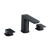 RAK Moon 3-Hole Bath Filler Tap Deck Mounted - Black