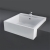 RAK Nova Semi Recessed Basin 460mm Wide - 1 Tap Hole
