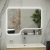 RAK Ornate LED Illuminated Bathroom Mirror with Demister Pad 600mm H x 1000mm W - Brushed Nickel | Thumbnail Image