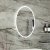 Rak Ovale Portrait LED Illuminated Bathroom Mirror 700mm H x 500mm W