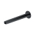 RAK Petit Round Bath Spout Wall Mounted - Matt Black