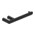 RAK Petit Round Toilet Paper Holder 195mm Wide - Matt Black