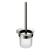 RAK Petit Round Toilet Brush Holder - Brushed Nickel