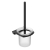 RAK Petit Square Toilet Brush Holder - Matt Black