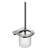 RAK Petit Square Toilet Brush Holder - Brushed Nickel
