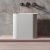 RAK Petit Square Countertop Basin 360mm Wide 0 Tap Hole - Alpine White | Thumbnail Image