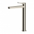 RAK Petit Round Tall Basin Mixer Tap Without Waste - Brushed Nickel