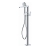 RAK Petit Round Freestanding Bath Shower Mixer Tap - Chrome
