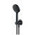 RAK Petit Round Shower Handset with Bracket - Matt Black | Thumbnail Image