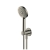 RAK Petit Round Shower Handset with Bracket - Brushed Nickel | Thumbnail Image