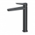 RAK Petit Square Tall Basin Mixer Tap Without Waste - Matt Black
