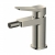 RAK Petit Square Bidet Mixer Tap - Brushed Nickel
