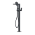 RAK Petit Square Freestanding Bath Shower Mixer Tap - Matt Black