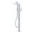 RAK Petit Square Freestanding Bath Shower Mixer Tap - Chrome