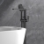 RAK Petit Round Freestanding Bath Shower Mixer Tap - Matt Black