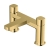 RAK Petit Square Bath Filler Tap Pillar Mounted - Brushed Gold