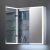 RAK Pisces 2-Door Mirrored Bathroom Cabinet 700mm H x 600mm W
