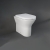 RAK Resort Rimless Back to Wall Toilet Extended Height - Soft Close Seat