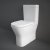 RAK Resort Maxi Rimless Close Coupled Back to Wall Toilet Pack - Soft Close Seat