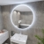 RAK Scorpio Round LED Illuminated Bathroom Mirror with Touch Sensor 1000mm Diameter | Thumbnail Image