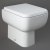 RAK Series 600 Rimless Back to Wall Toilet - Slimline Wrapover Urea Soft Close Seat