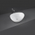 RAK Shell Sit-On Countertop Basin 395mm Wide - 0 Tap Hole