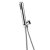 RAK Round Shower Handset with Hose and Bracket - Chrome