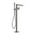 RAK Sorrento Freestanding Bath Shower Mixer Tap - Brushed Nickel