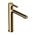RAK Sorrento Medium Height Basin Mixer Tap Without Waste - Brushed Gold