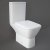 RAK Summit Bathroom Suite Close Coupled Toilet and Basin 600mm Wide - 1 Tap Hole