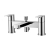 RAK Tonique Bath Shower Mixer with Shower Head and Holder - Chrome