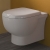 RAK Tonique Rimless Wall Hung Toilet Hidden Fixation - Soft Close Seat