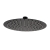 RAK Ultra Slim Round Shower Head - Black