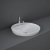 RAK Variant Round Drop-In Wash Basin 420mm Wide 1 Tap Hole - Alpine White | Thumbnail Image