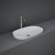 RAK Variant Oval Drop-In Wash Basin 600mm Wide 0 Tap Hole - Alpine White | Thumbnail Image