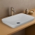 RAK Variant Rectangular Drop-In Wash Basin 550mm Wide 0 Tap Hole - Alpine White