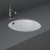 RAK Variant Round Undermount Countertop Basin 415mm Wide - 0 Tap Hole