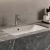 RAK Variant Rectangular Undermount Countertop Basin 550mm Wide - 0 Tap Hole