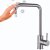 RAK Vienna One Touch Kitchen Sink Mixer Tap - Chrome