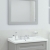 RAK Washington Framed Bathroom Mirror - 650mm H x 1185mm W - White