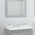 RAK Washington Framed Bathroom Mirror - 650mm H x 585mm W - Grey
