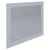 RAK Washington Framed Bathroom Mirror - 650mm H x 785mm W - White