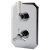 RAK Washington Thermostatic Dual Outlet Concealed Shower Valve - Chrome