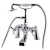 RAK Washington Bath Shower Mixer Tap Pillar Mounted - Chrome | Thumbnail Image