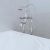 RAK Washington Freestanding Bath Shower Mixer Tap - Chrome