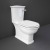 RAK Washington Close Coupled Toilet with Horizontal Outlet & Lever Cistern - White Seat