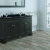 RAK Washington Traditional Floor Standing 4 Door Vanity Unit 1200mm Wide - Black | Thumbnail Image