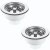 RAK 90mm Stainless Steel Basket Strainer Waste x 2